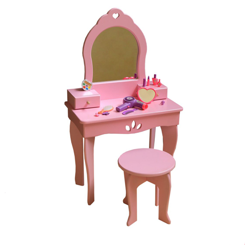 میز آرایش چوبی کودک