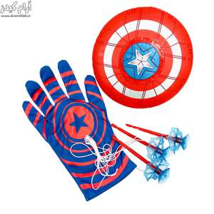 دستکش و سپر کاپیتان آمریکا NO.DP01